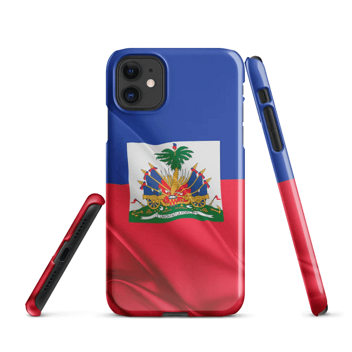 Haiti Flag Snap Case for iPhone® product image (1)