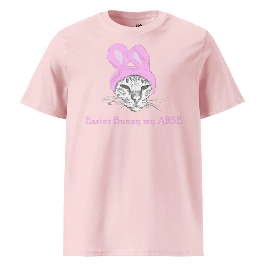 Disgruntled Cat - Easter Bunny Ears - My Arse - Organic Cotton - Unisex T-Shirt - Pale Palette product image (9)