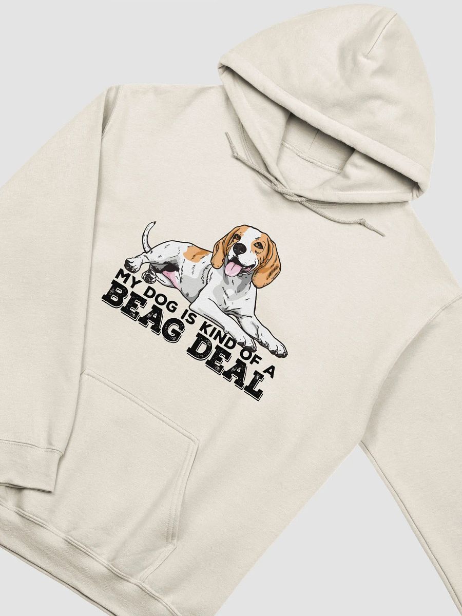 Beag Deal Hooded Sweatshirt of a Beagle | Funny Hoodie for Beagle Paw-rents product image (19)