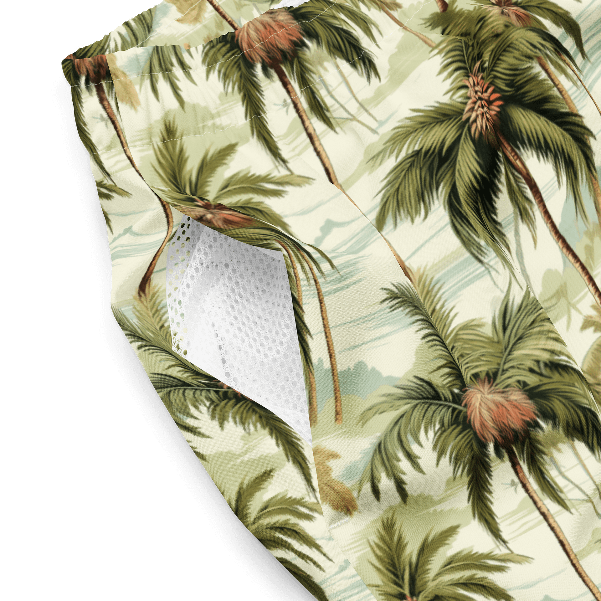 Vintage Caribbean Tropical Swim Trunks product image (4)