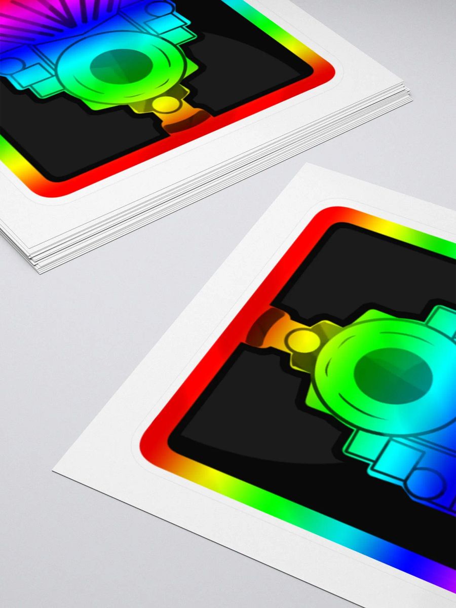 Rainbow Badge Sticker product image (4)