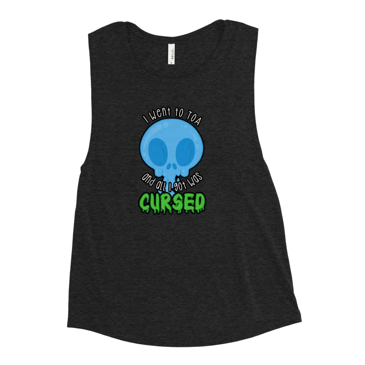 All I Got Was Cursed - Mage - Women's Style Muscle Tank product image (3)