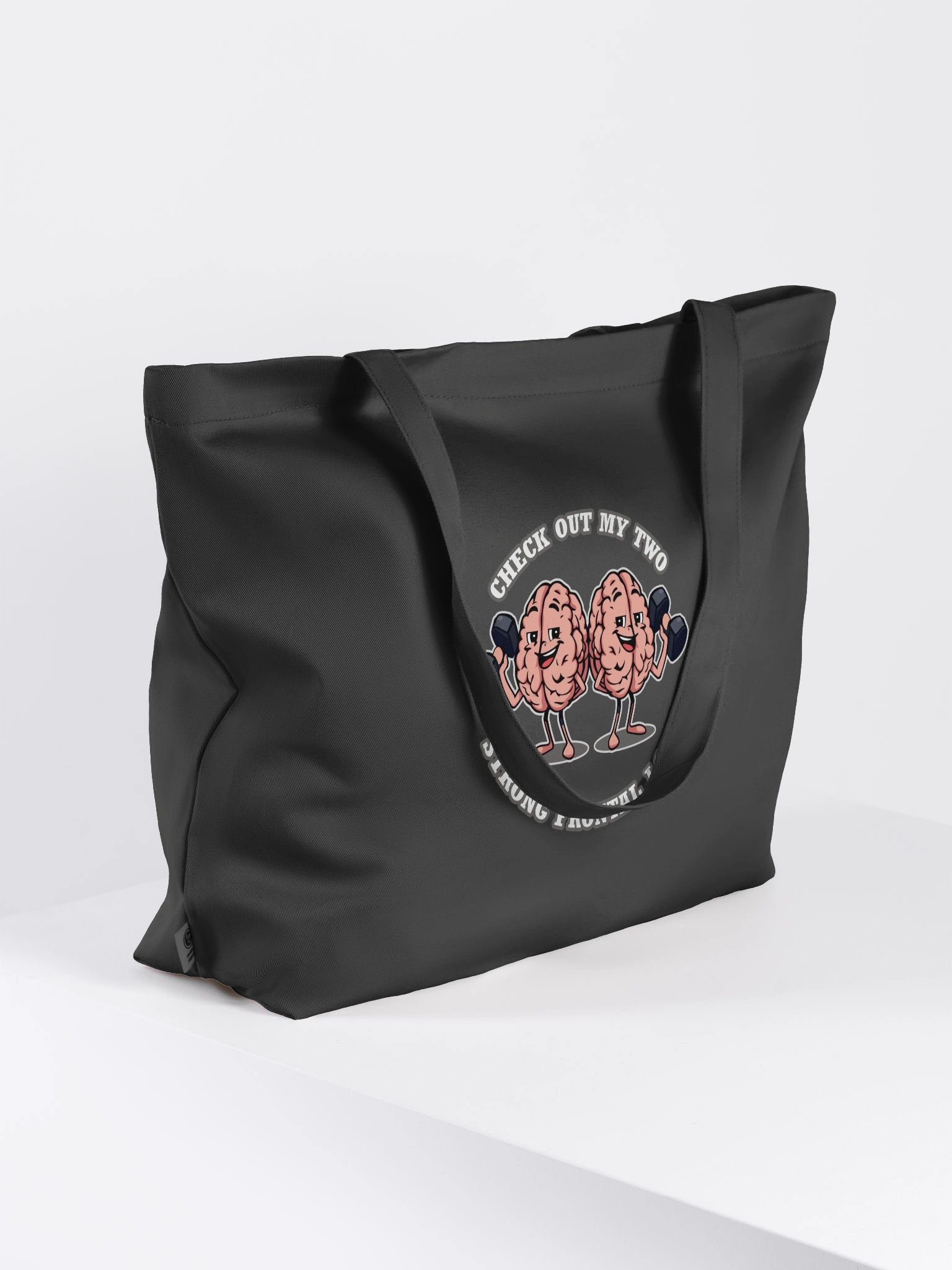 Check Out My Two Strong Frontal Lobes - Eco-Friendly Tote Bag product image (4)