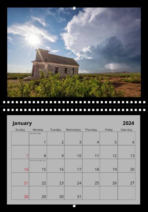 2024 Weather Calendar product image (3)