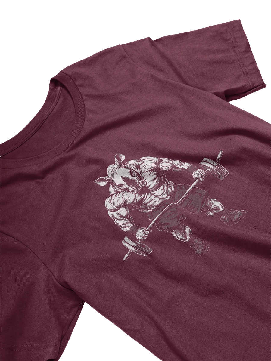Rhino Powerlifting T-Shirt, Gym Beast Tee, Fitness Animal Shirt product image (7)