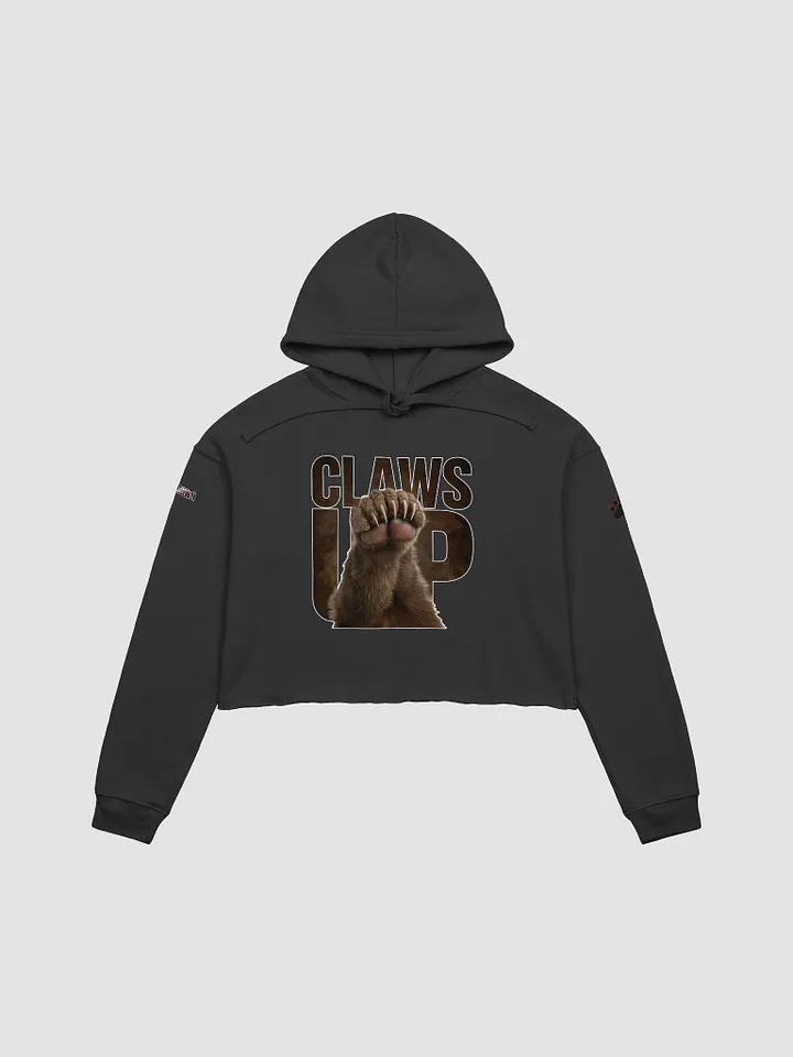 Chicago Bears | Claws Up Crop Hoodie – Women’s NFL Game Day Essential | NFL Home Locker product image (1)