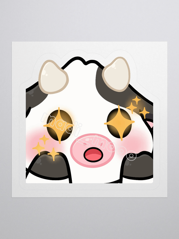Wow Cow Sticker product image (1)