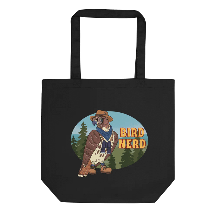Red-tailed hawk - Bird Nerd Eco Tote product image (1)