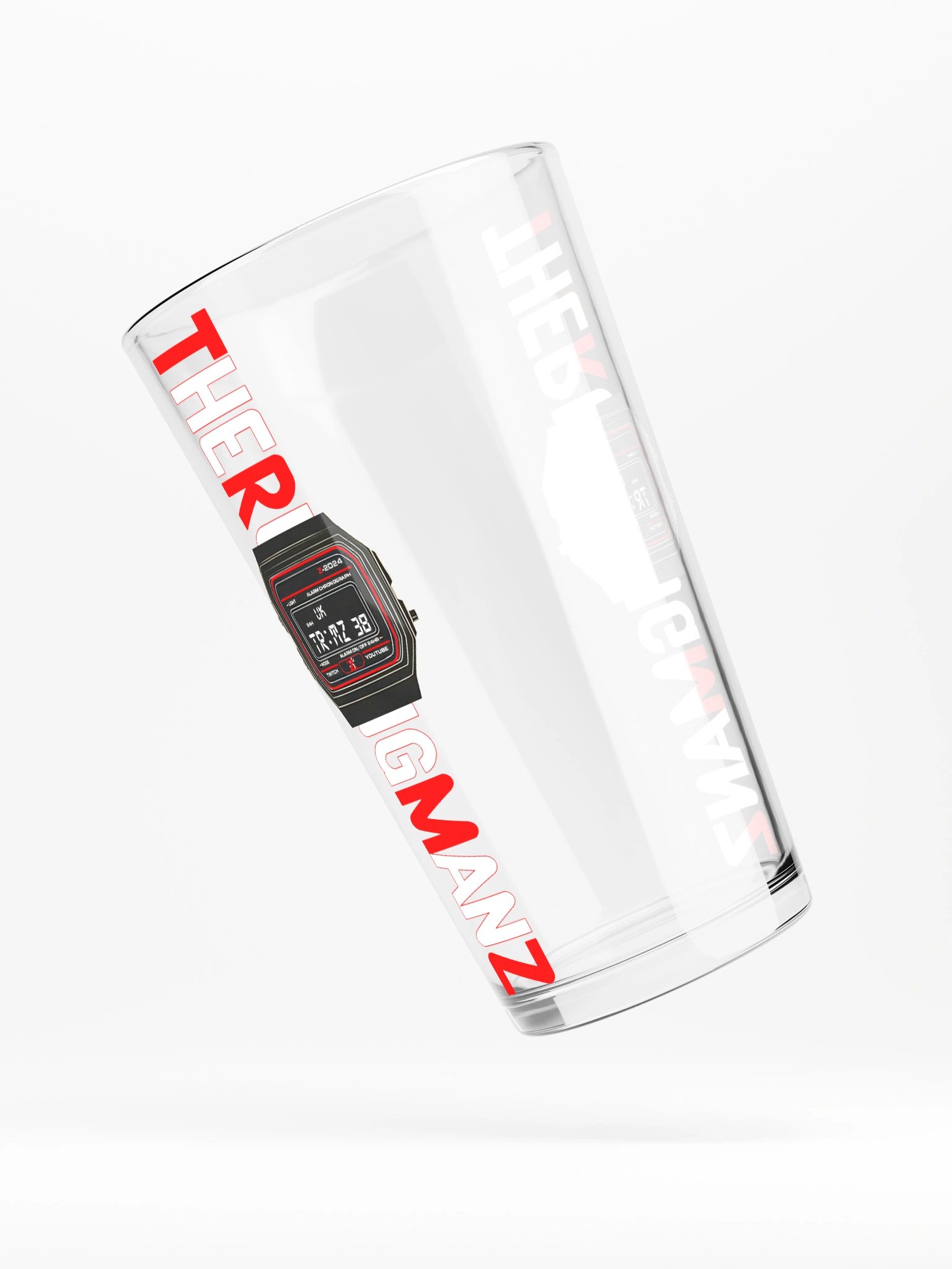 TheRunningManZ "Time to Start Running" Shaker Glass product image (4)
