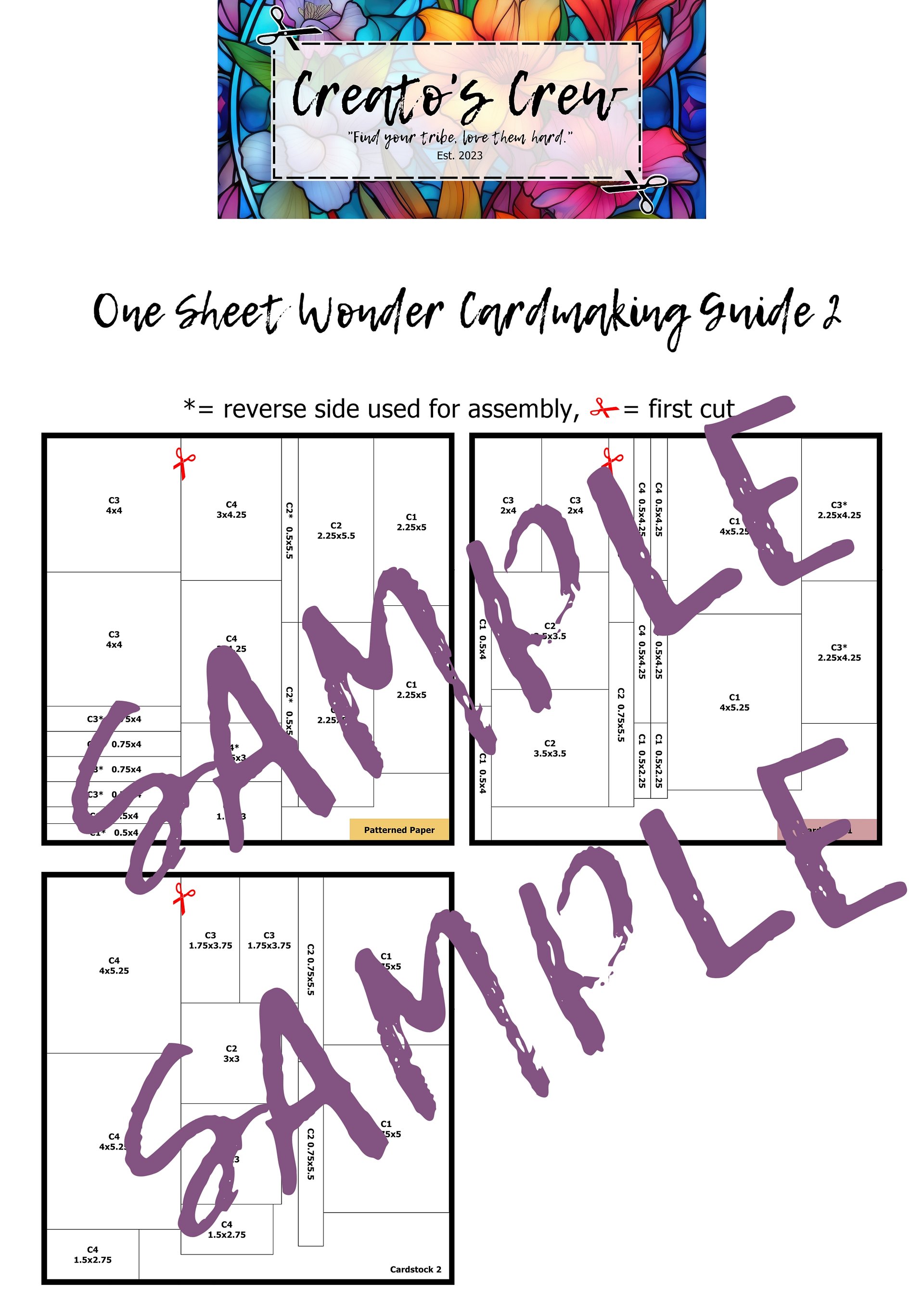 One Sheet Wonder Guide 2 product image (3)