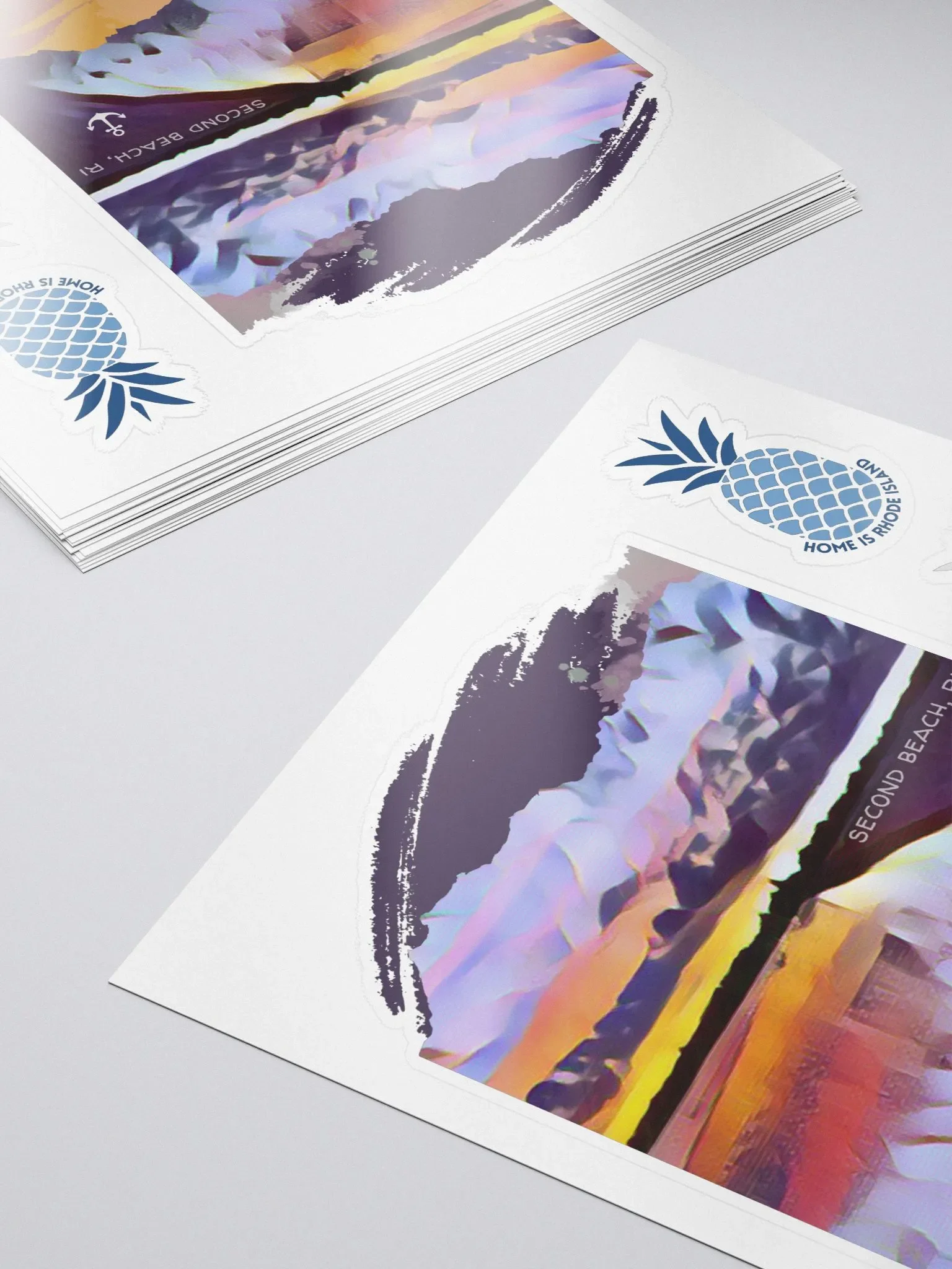 Sachuest Beach Sunset Sticker Pack product image (5)