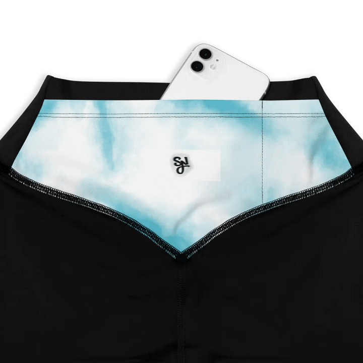 Syn Blue Tie Dye Leggings product image (2)