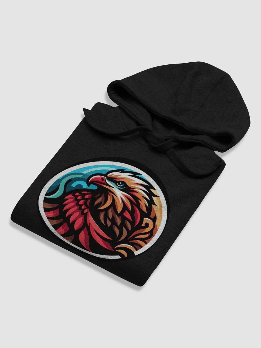 Vibrant Eagle Circle Hoodie product image (86)