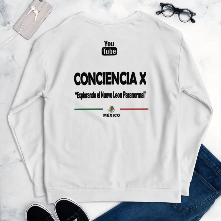 Spooky YouTube All-Over Print Sweatshirt product image (7)