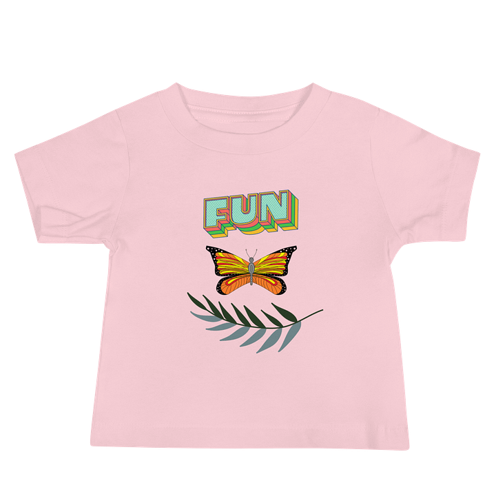 Fun Butterfly and Fern Baby Tee product image (4)