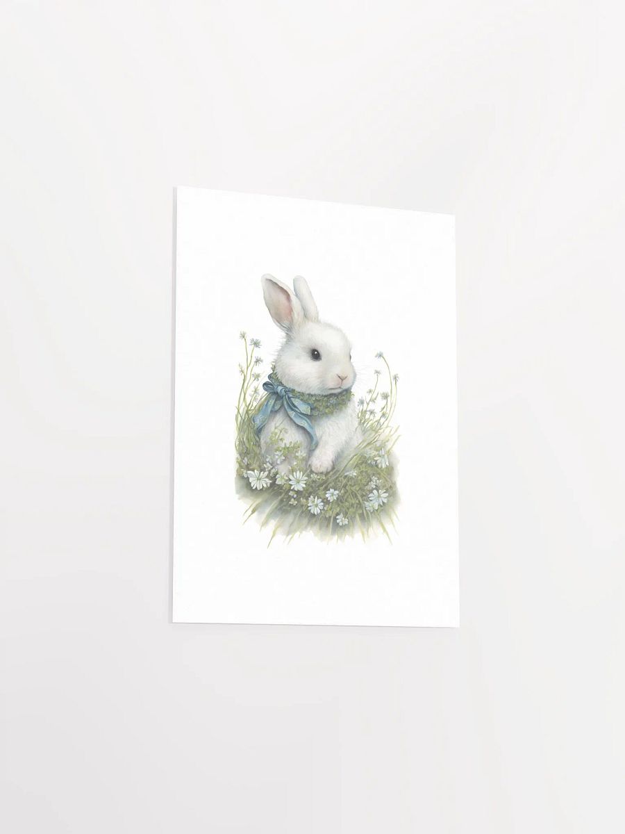 Watercolor Woodland Bunny Print 2 product image (4)