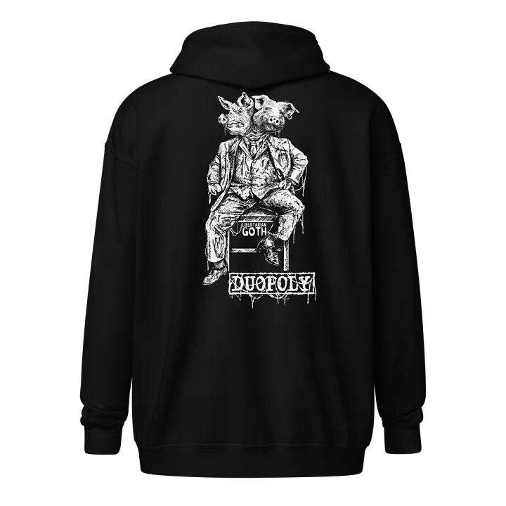 Duopoly Pigs Zip Hoodie product image (1)