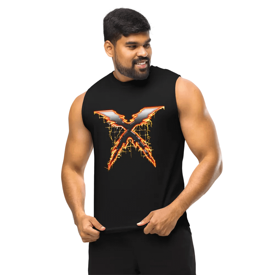 X Sleeveless Shirt product image (10)