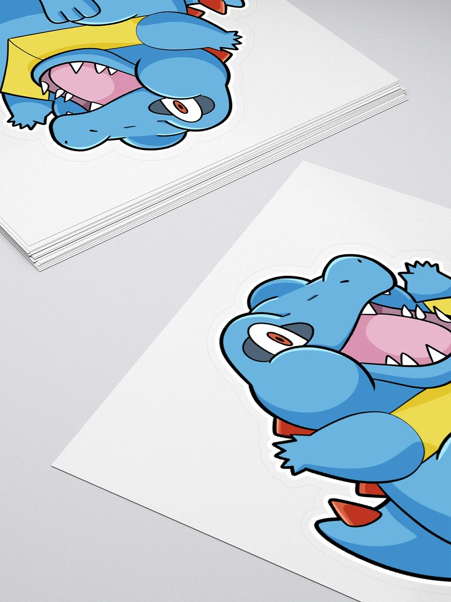 Chubby Totodile Large Sticker product image (4)