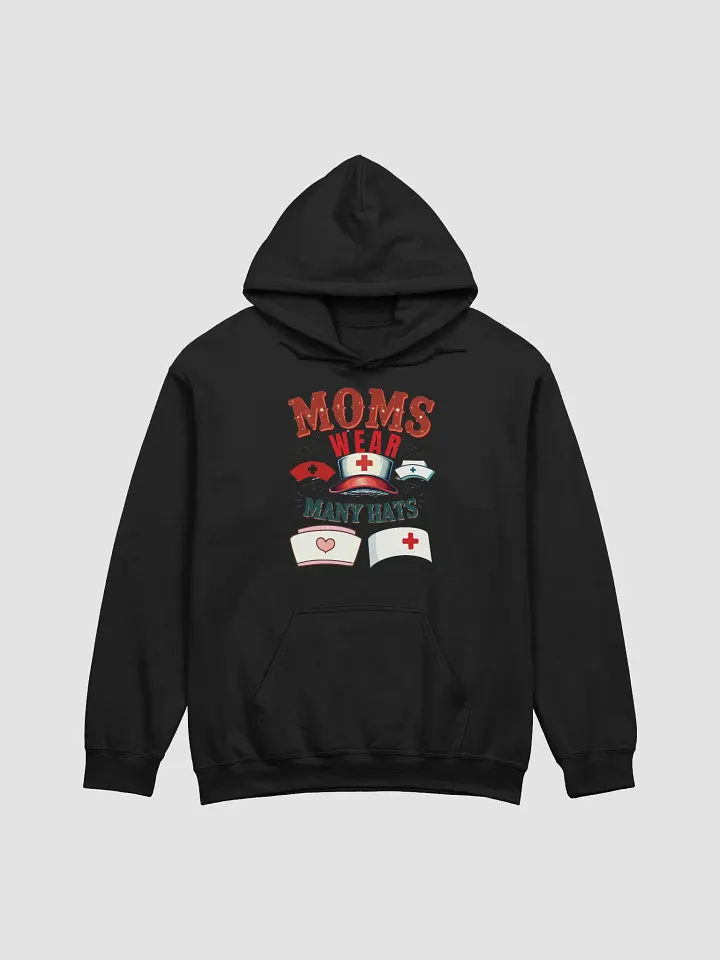 Moms Wear Many Hats Hoodie product image (1)
