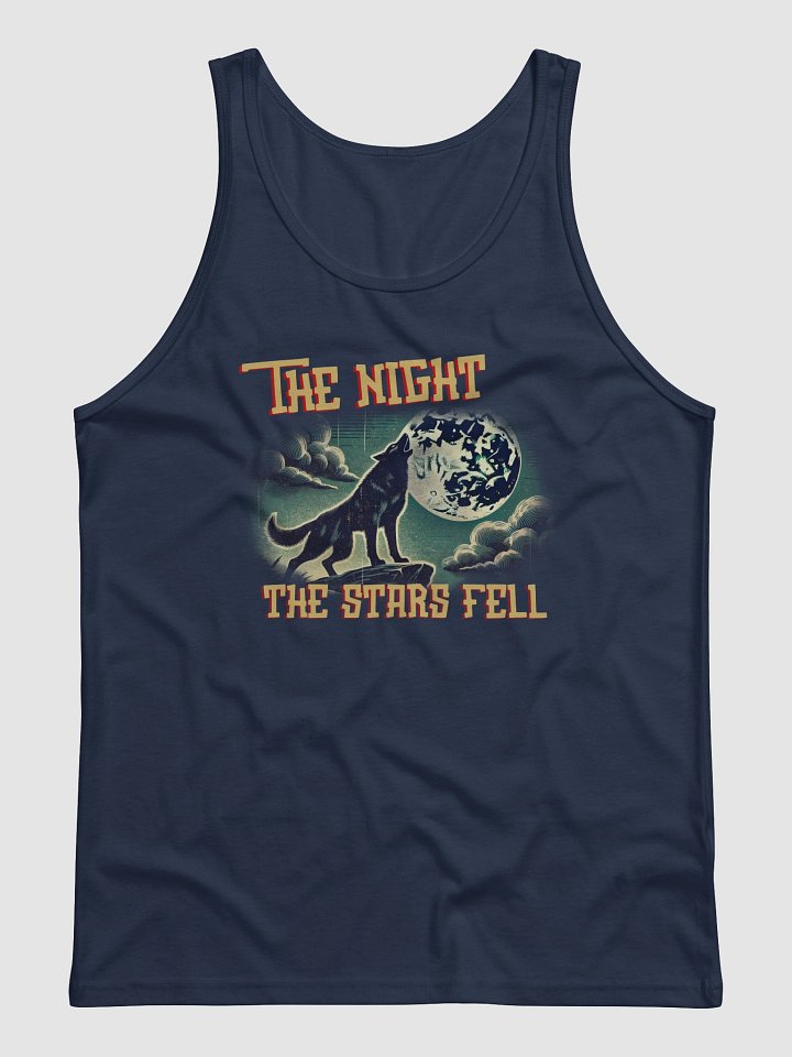 Wolf Vintage Pulp Horror Fiction Style Tank Top product image (30)