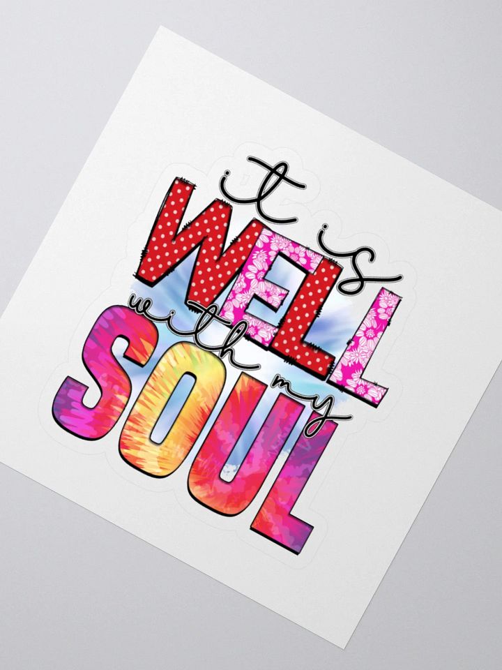 Soulful Affirmation Kiss Cut Stickers product image (2)
