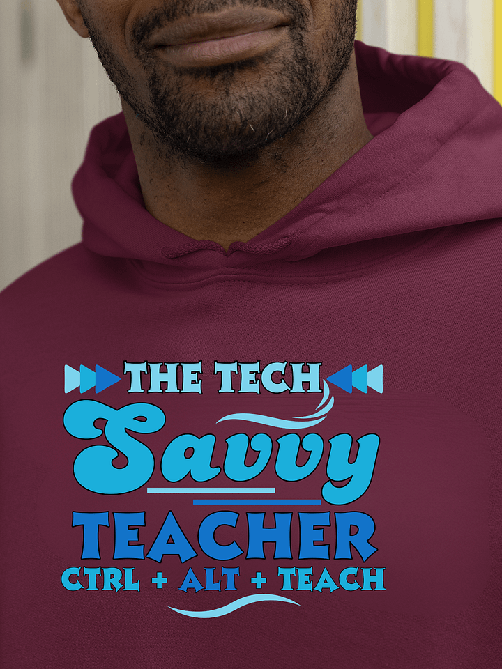 The Tech Savvy Techer, Ctrl + Alt + Teach Heritage Hoodie product image (7)