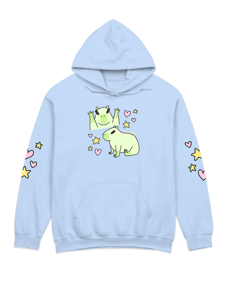 ALIEN CAPY hoodies🩷🩵🖤 product image (2)