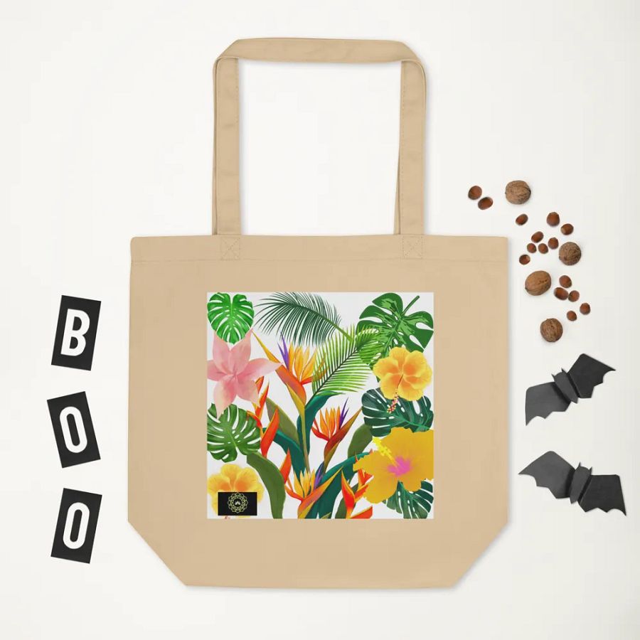 Tropical Blooms Eco Tote product image (5)