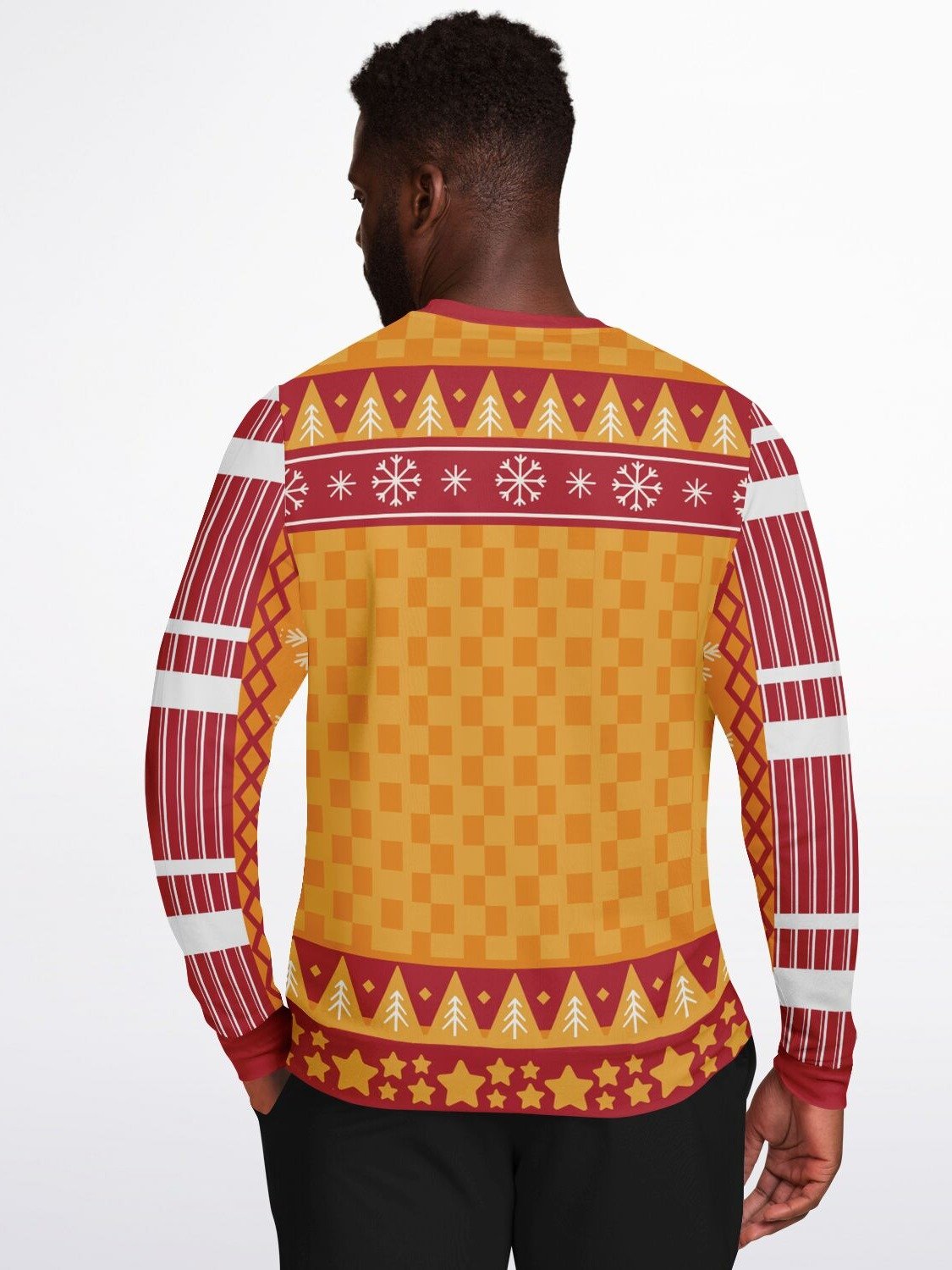 "I Deliver All Night Long" Humorous Santa Christmas Sweatshirt | Funny Holiday Party Sweater | Festive Winter Outfit product image (2)