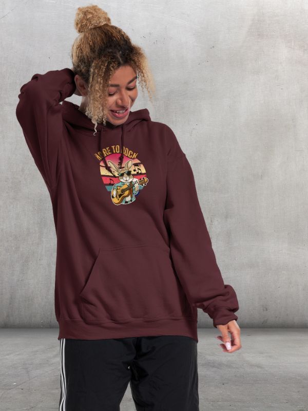 Hare to Rock Hoodie product image (1)
