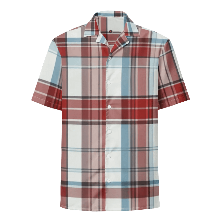 LITE BLUE RED PLAID product image (1)