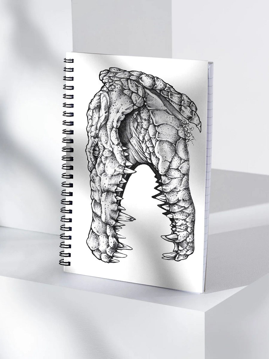 Alligator Spiral Notebook product image (4)