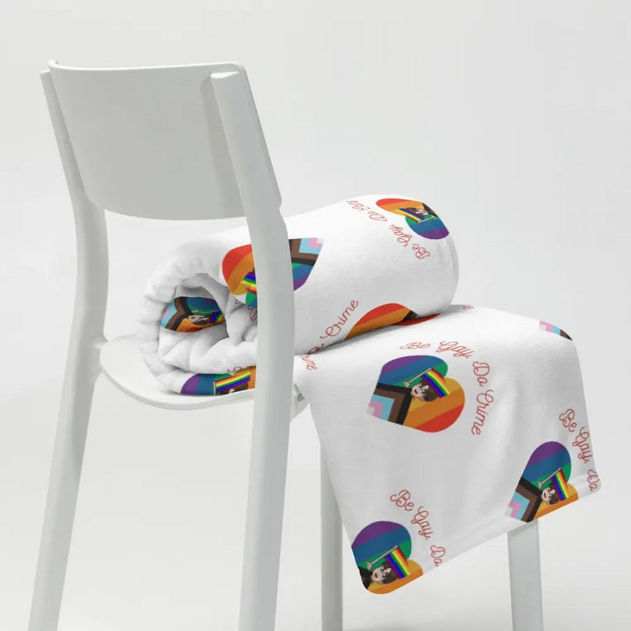 Be Gay, Do Crime Throw Blanket product image (20)