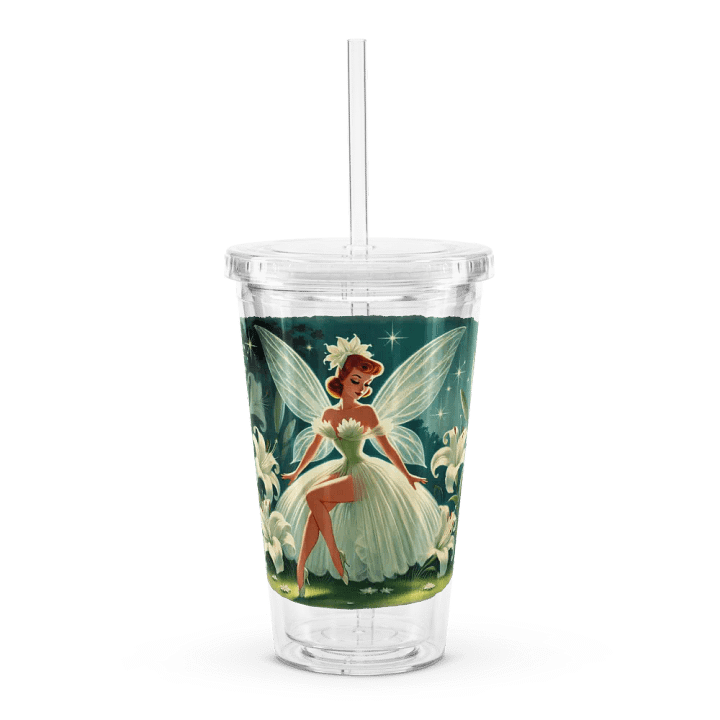 Whimsical Lily Fairy Garden Tumbler product image (1)