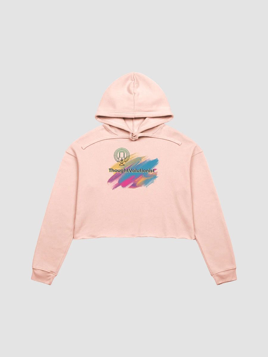 Thoughtvolutionist Crop Hoodie product image (1)