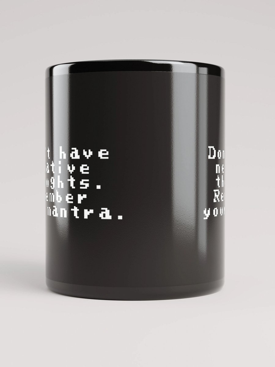 Mantra Mug Black 2 product image (5)