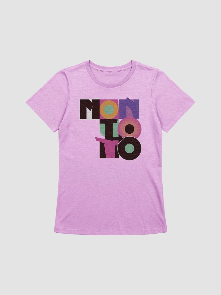 MONTOTO pink or white, Women's Relaxed-fit T-Shirt product image (1)