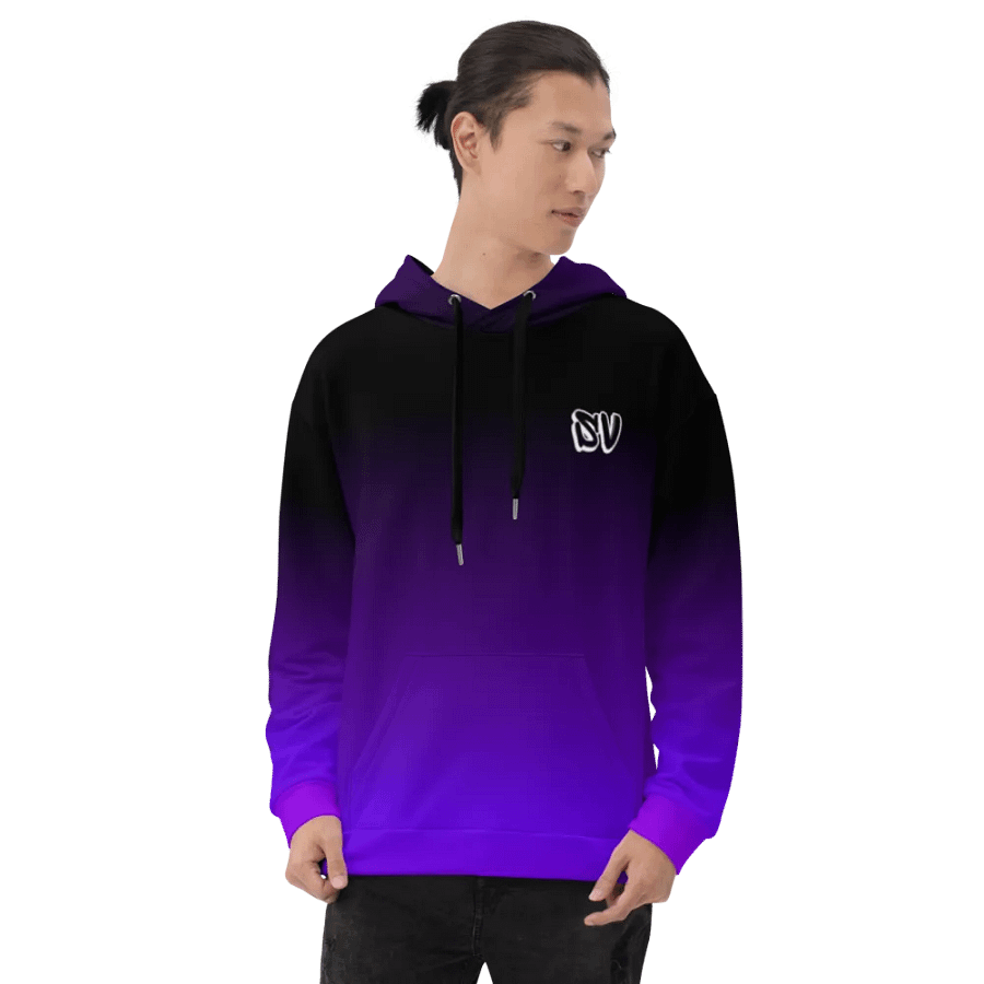 STRAIGHT VIBIN NEON COLOR FADE STYLE SASUKE UCHIHA HOODIE product image (8)