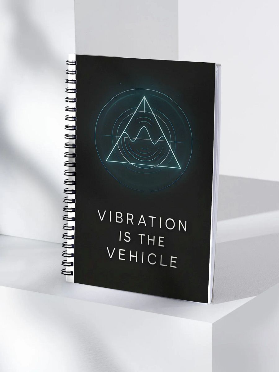 Vibration Is The Vehicle – REIDOS Notebook product image (4)