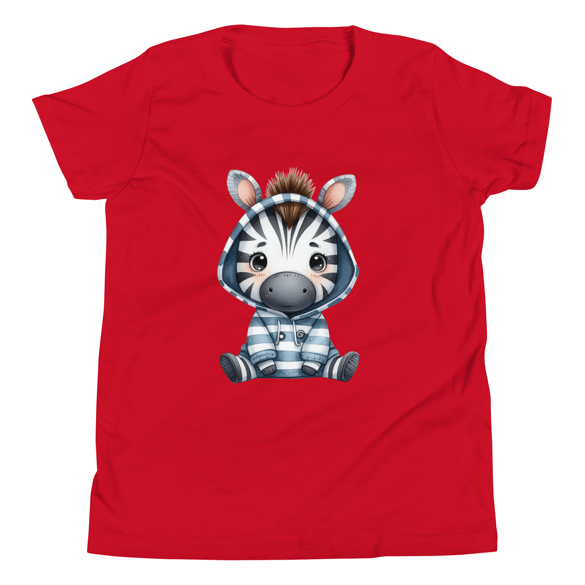 Striped Zebra Youth T-Shirt product image (1)