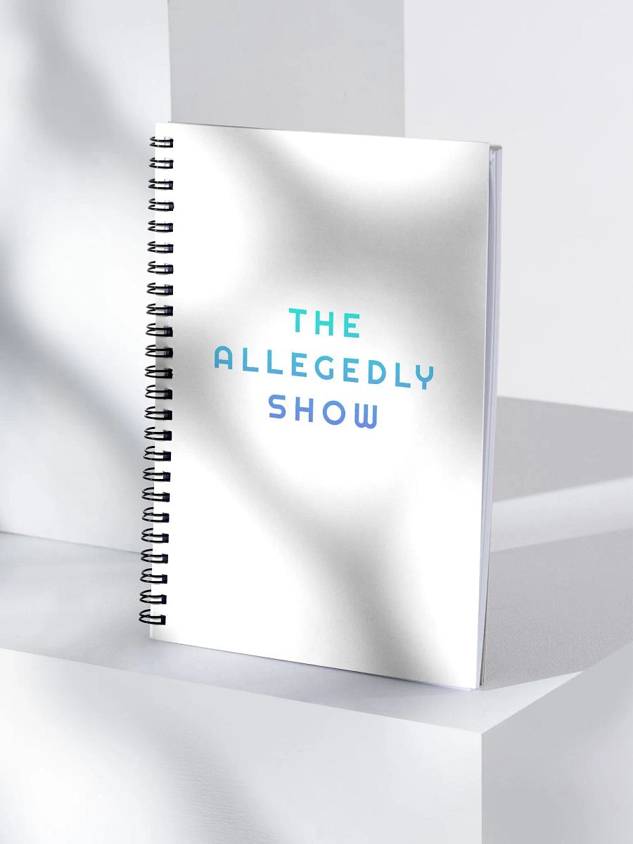 The Allegedly Show Note Book product image (4)