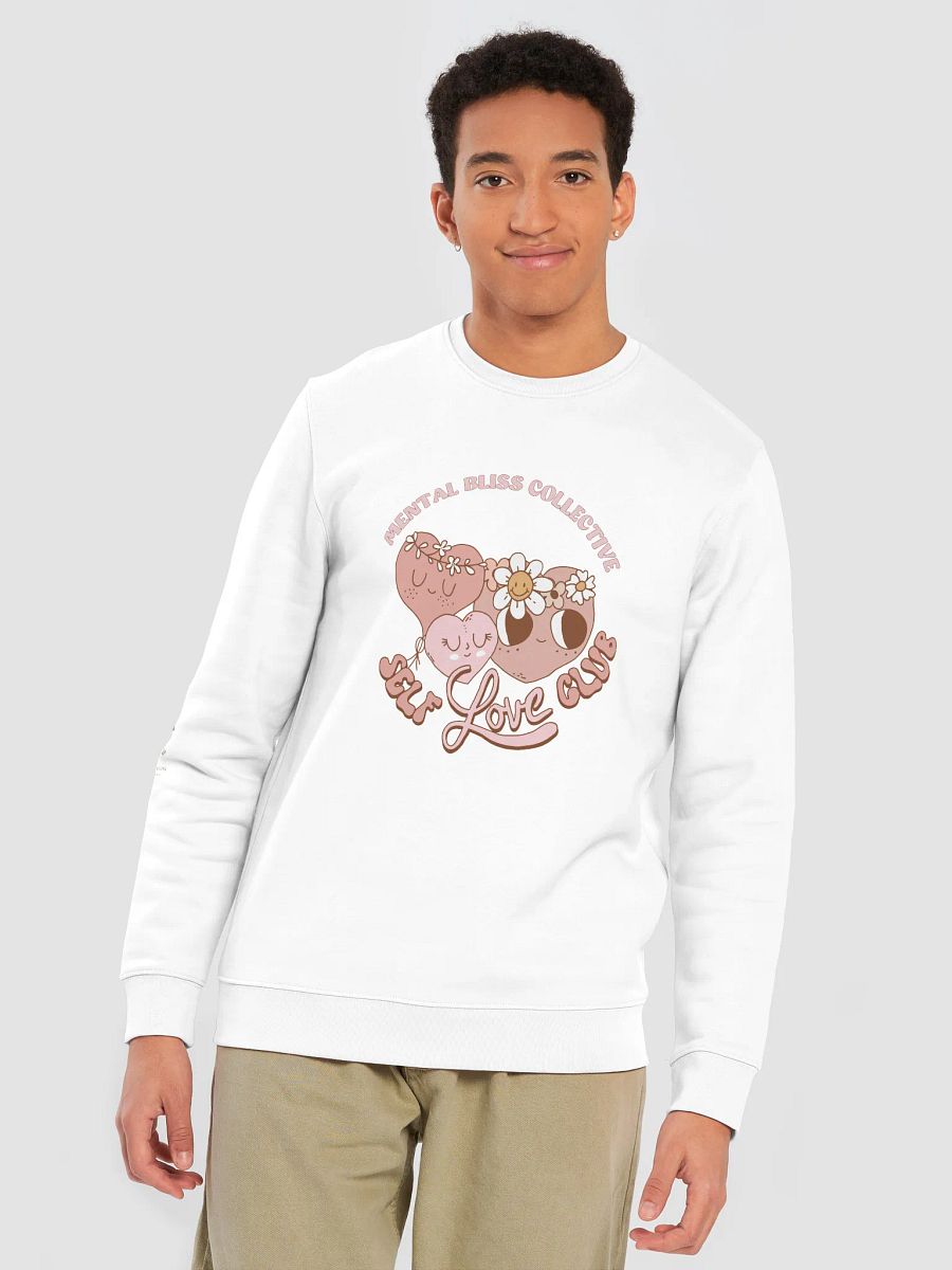 "Self Love Club" Unisex Eco Sweatshirt – Join the Movement of Self-Care product image (7)