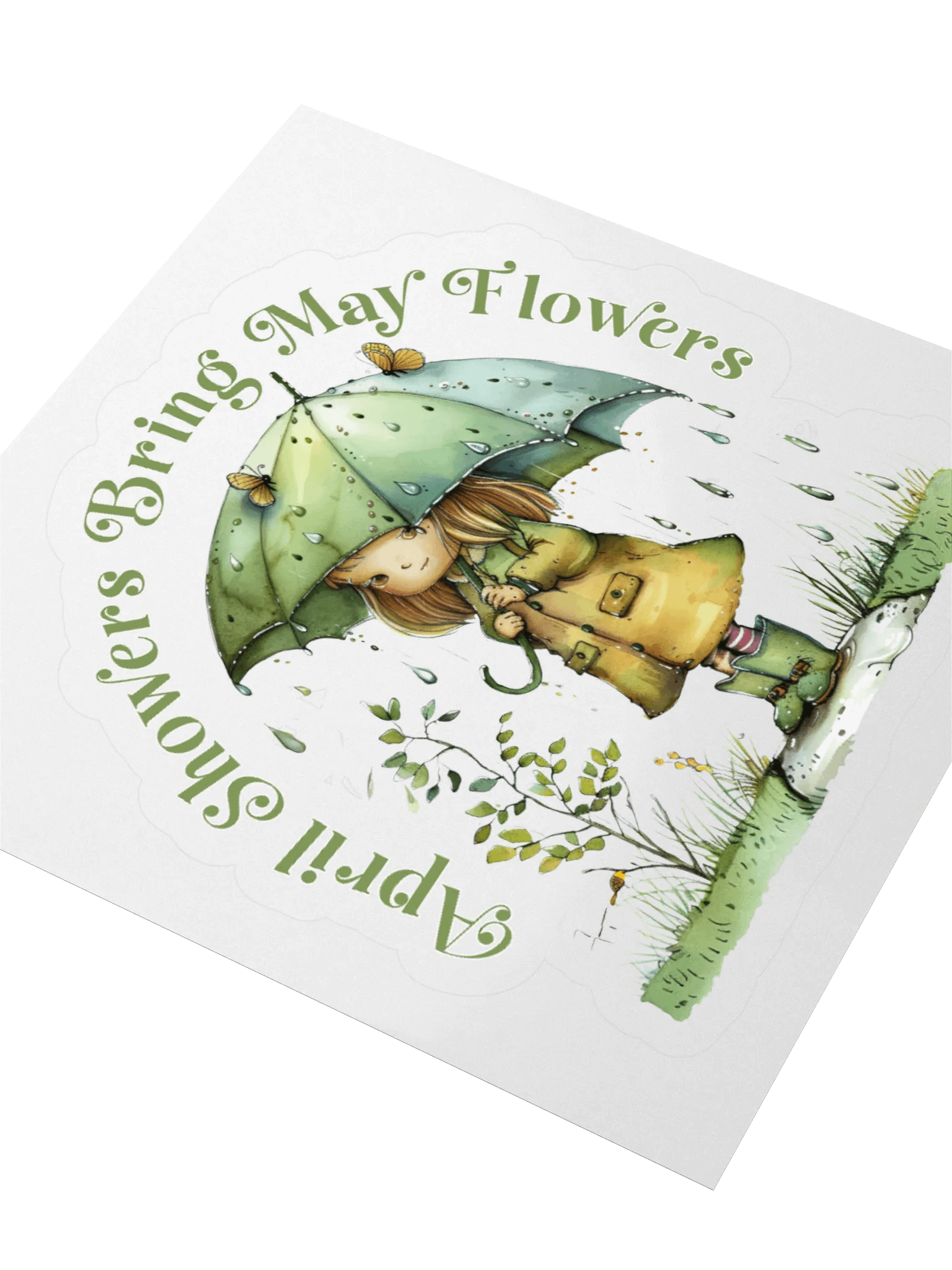 April Showers Bring May Flowers Sticker Set product image (8)