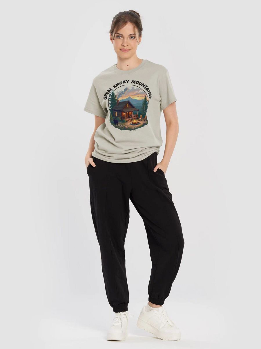 Great Smoky Mountains - Bear and Cabin Tee product image (56)