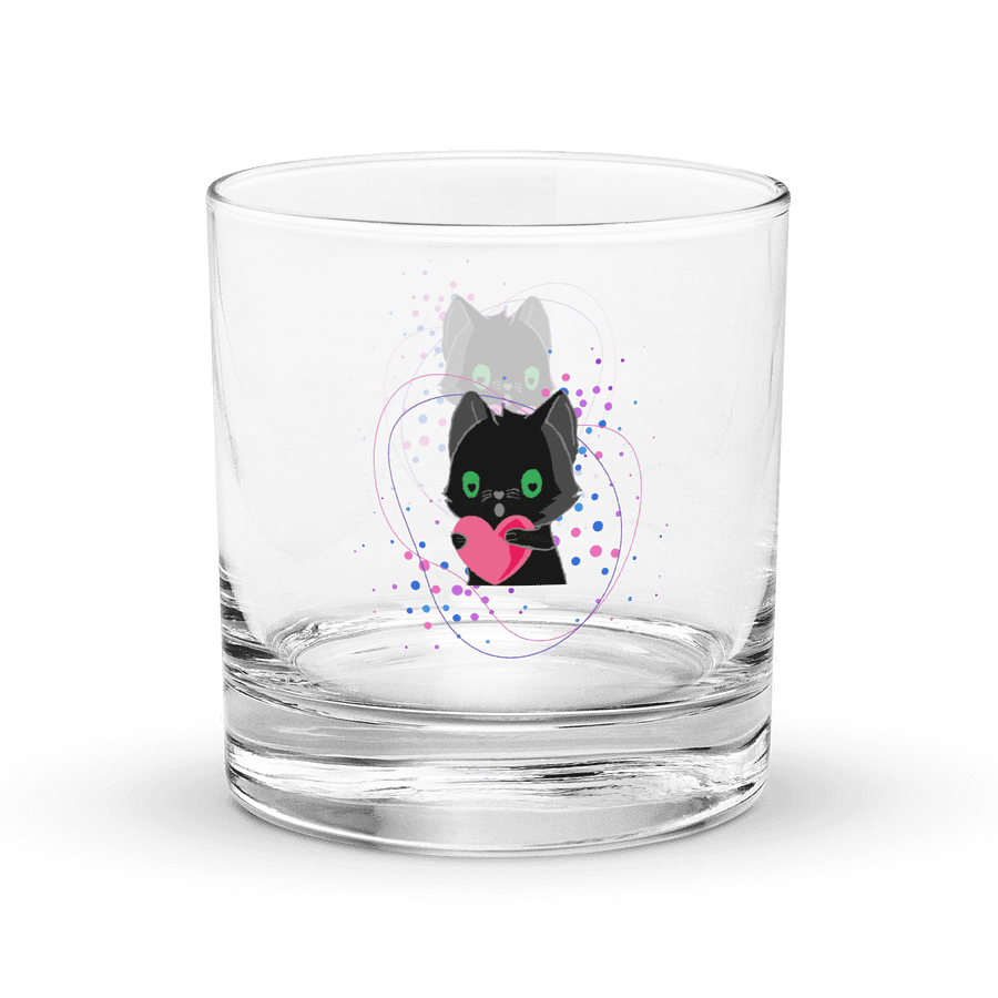 Purrfect Love Rocks Glass product image (2)