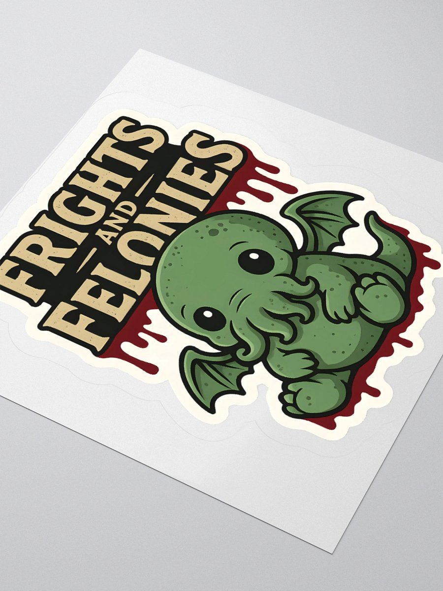 Frights and Felonies Creature Kiss Cut Stickers product image (8)
