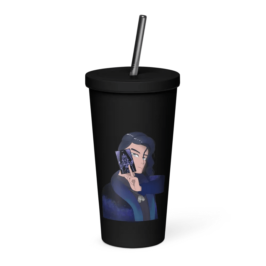 Tarot JustJihye and GlitchedAstral Emperor and Empress Insulated Tumbler product image (4)
