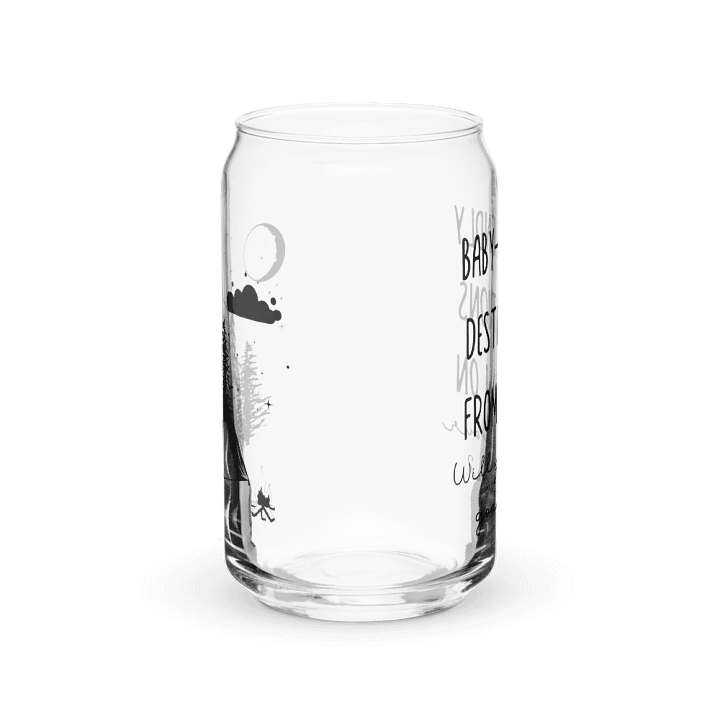 Camping Godmother Proposal Gift Iced Coffee Cup With Lid And Straw product image (2)