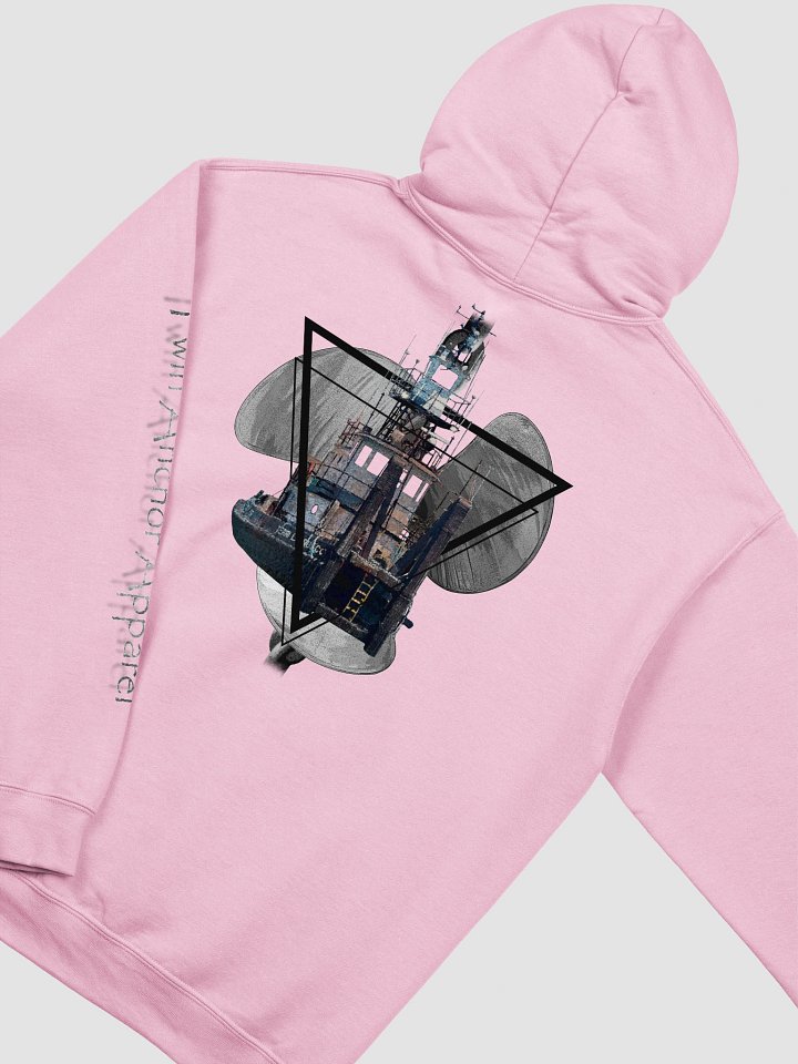 Chain Triangle - Three blade prop & Terri L. Brusco - Sleeve Twin Anchor Hoodie product image (1)